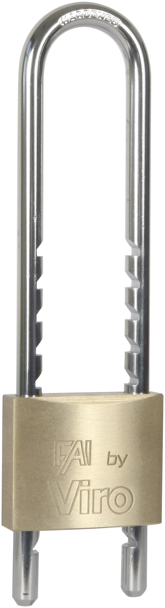 VIRO - Lucchetto Rettangolare Fai by Viro con arco regolabile