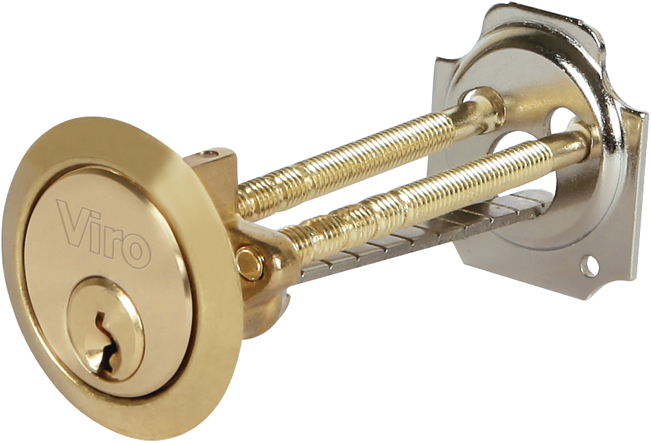 External cylinders for mechanical and electric rim door locks