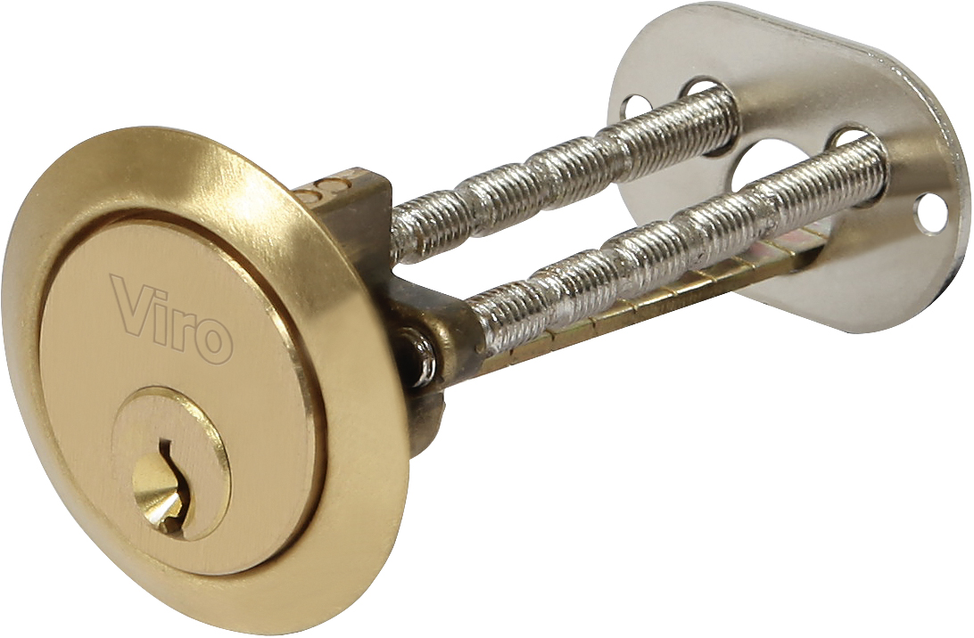 External cylinders for mechanical and electric rim door locks