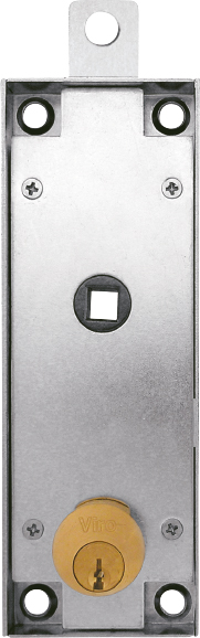 VIRO - Serrature per porte basculanti con chiave a profilo simmetrico