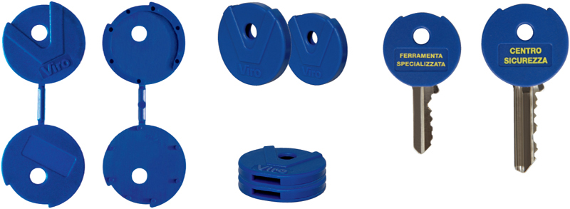 VIRO - Cover in plastica per medaglia chiavi