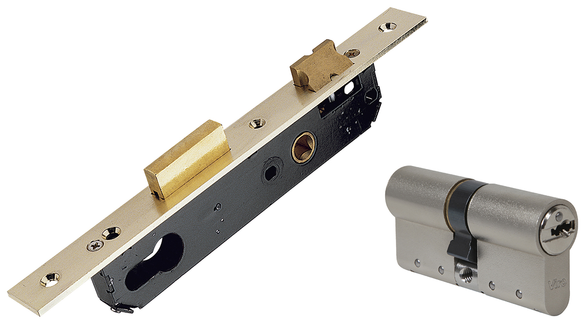 Mortise door locks and cylinders